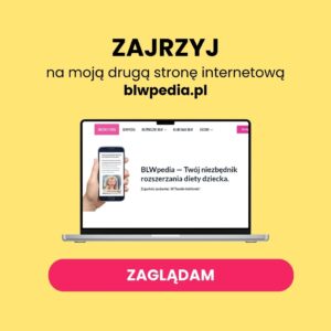 strona blwpedia.pl wyświetlona na laptopie i zachęta do zajrzenia na stronę