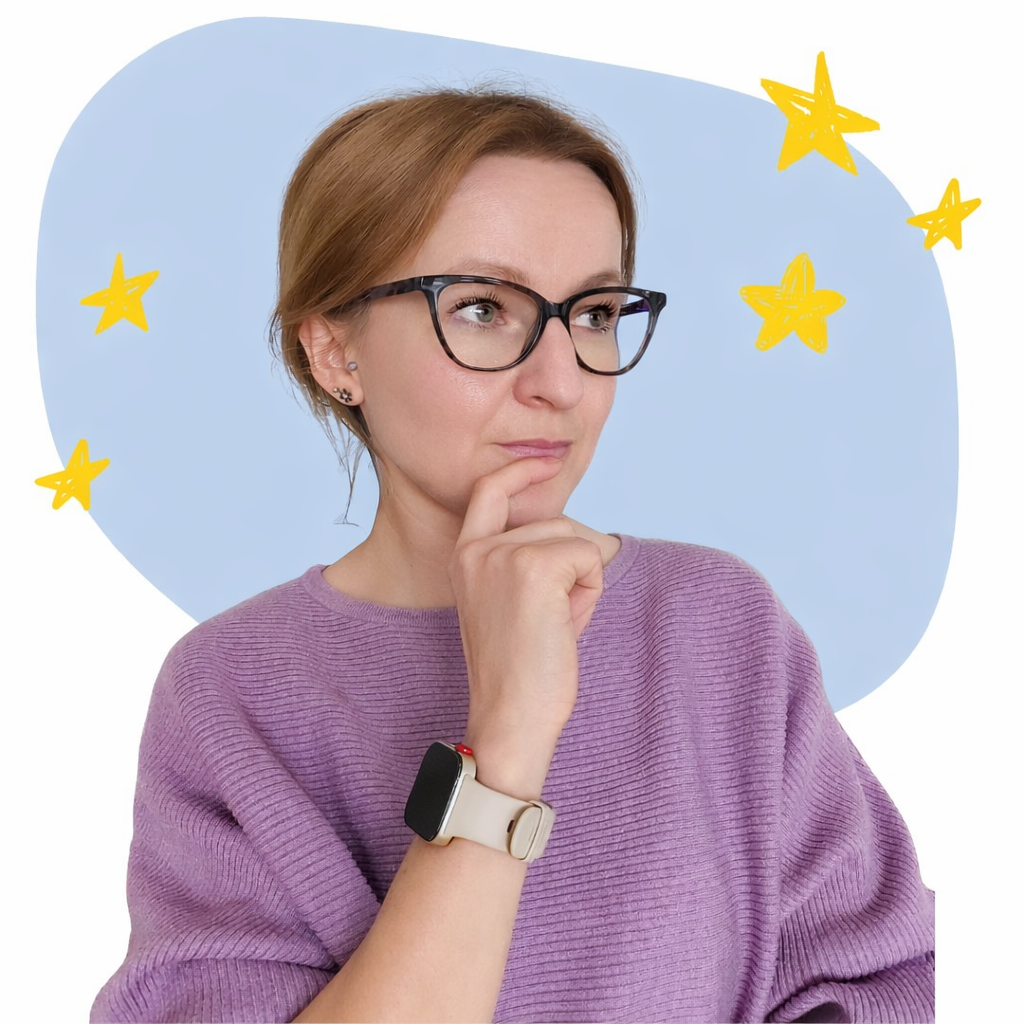 Marta Czerniewicz-Pietryga - zamyślona