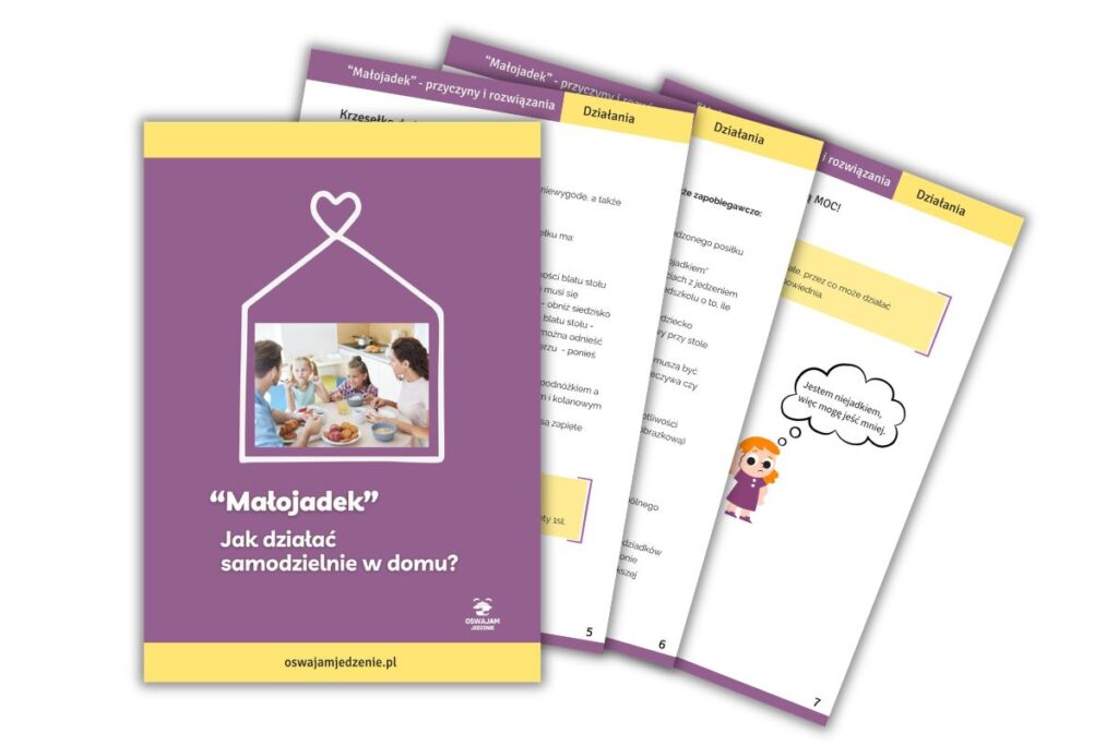 zawartość mini poradnika "małojadek"