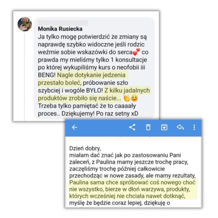 opinia Moniki, mamy "niejadka", o konsultacji online opinia mamy niejadka o konsultacji online - większa różnorodność, chęć do próbowania nowych produktów