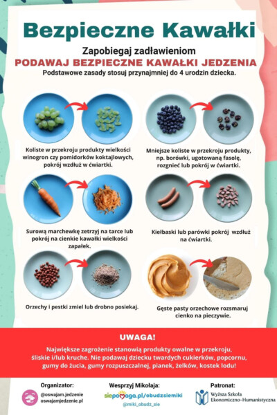 plakat Akcji Bezpieczne Kawałki
